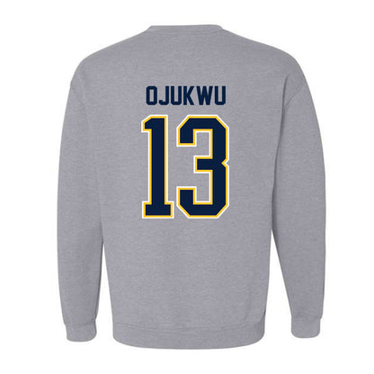UC Berkeley - NCAA Women's Basketball : Naya Ojukwu - NCAA® March Madness® 2025 Shersey Crewneck Sweatshirt-1