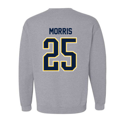 UC Berkeley - NCAA Women's Basketball : Aliyahna Morris - NCAA® March Madness® 2025 Shersey Crewneck Sweatshirt-1