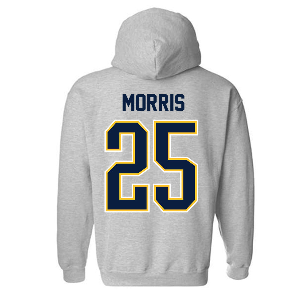 UC Berkeley - NCAA Women's Basketball : Aliyahna Morris - NCAA® March Madness® 2025 Shersey Hooded Sweatshirt-1