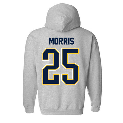 UC Berkeley - NCAA Women's Basketball : Aliyahna Morris - NCAA® March Madness® 2025 Shersey Hooded Sweatshirt-1
