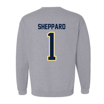 UC Berkeley - NCAA Women's Basketball : Mjracle Sheppard - NCAA® March Madness® 2025 Shersey Crewneck Sweatshirt-1