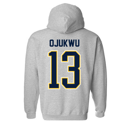 UC Berkeley - NCAA Women's Basketball : Naya Ojukwu - NCAA® March Madness® 2025 Shersey Hooded Sweatshirt-1