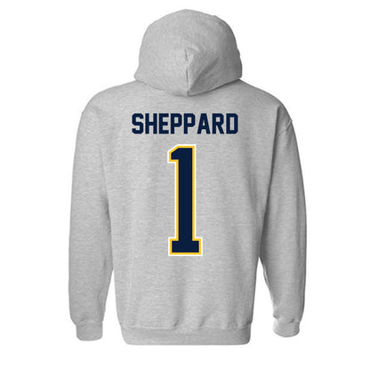 UC Berkeley - NCAA Women's Basketball : Mjracle Sheppard - NCAA® March Madness® 2025 Shersey Hooded Sweatshirt-1