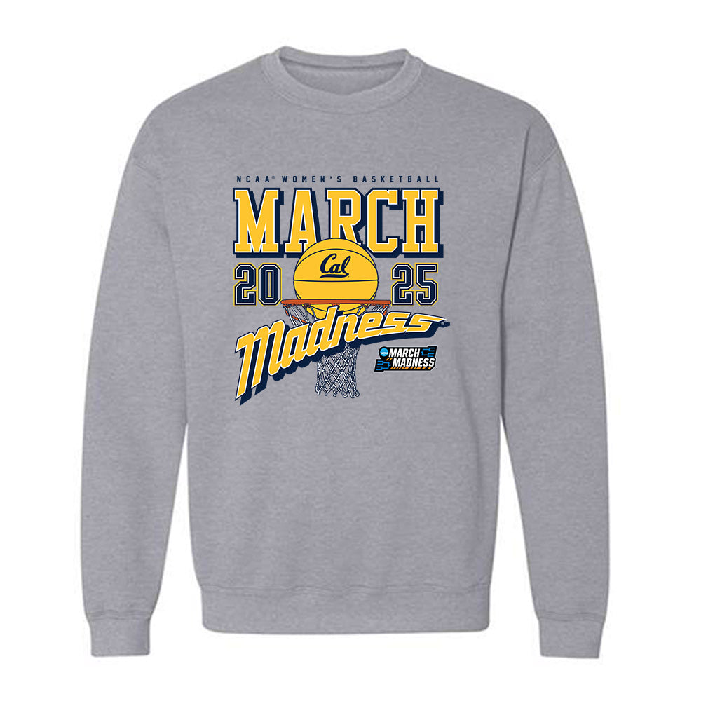 UC Berkeley - NCAA Women's Basketball : Grace McCallop - NCAA® March Madness® 2025 Shersey Crewneck Sweatshirt-0