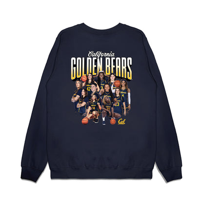 UC Berkeley - NCAA Women's Basketball : - NCAA® March Madness® 2025 Team Premium Crewneck Sweatshirt-1