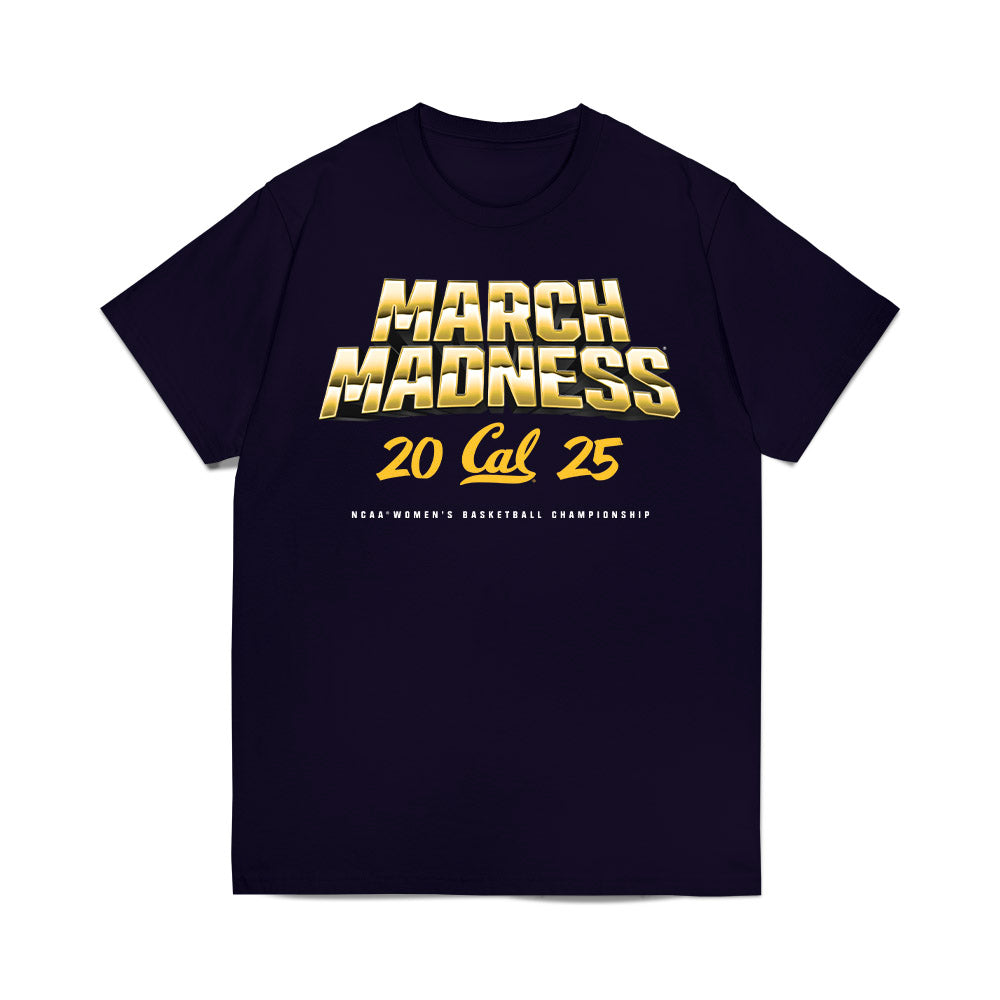 UC Berkeley - NCAA Women's Basketball : - NCAA® March Madness® 2025 Team Premium T-Shirt-0