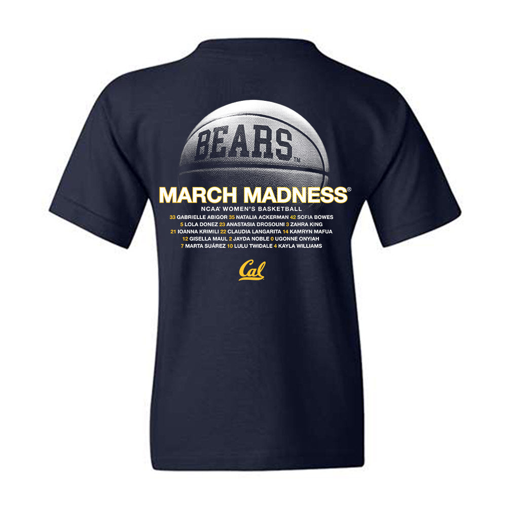 UC Berkeley - NCAA Women's Basketball : - Youth T-Shirt-1