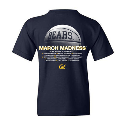UC Berkeley - NCAA Women's Basketball : - Youth T-Shirt-1