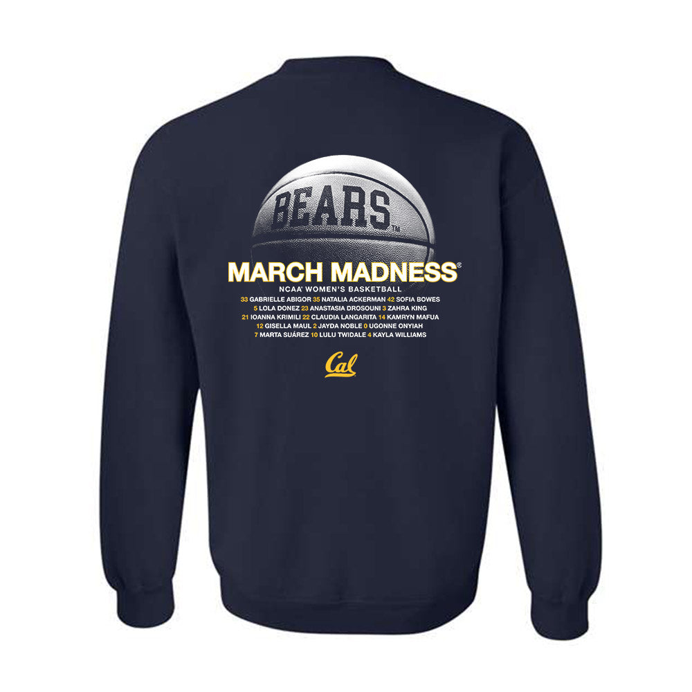 UC Berkeley - NCAA Women's Basketball : - Crewneck Sweatshirt-1