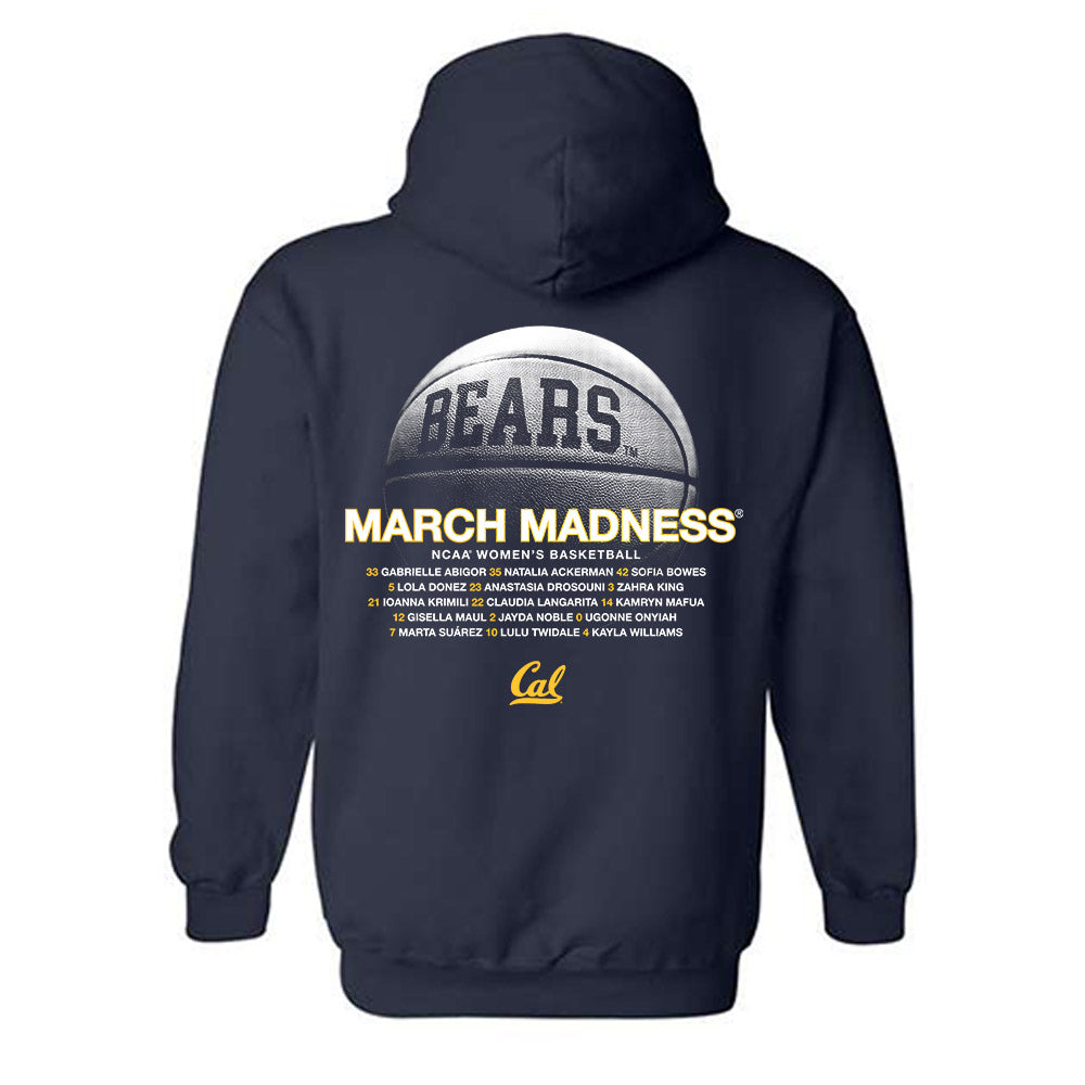 UC Berkeley - NCAA Women's Basketball : - Hooded Sweatshirt-1