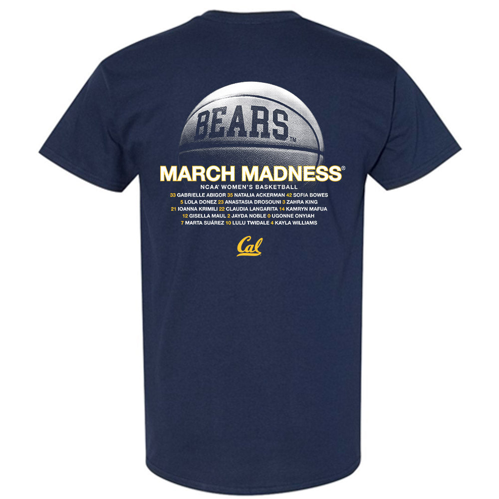 UC Berkeley - NCAA Women's Basketball : - T-Shirt-1