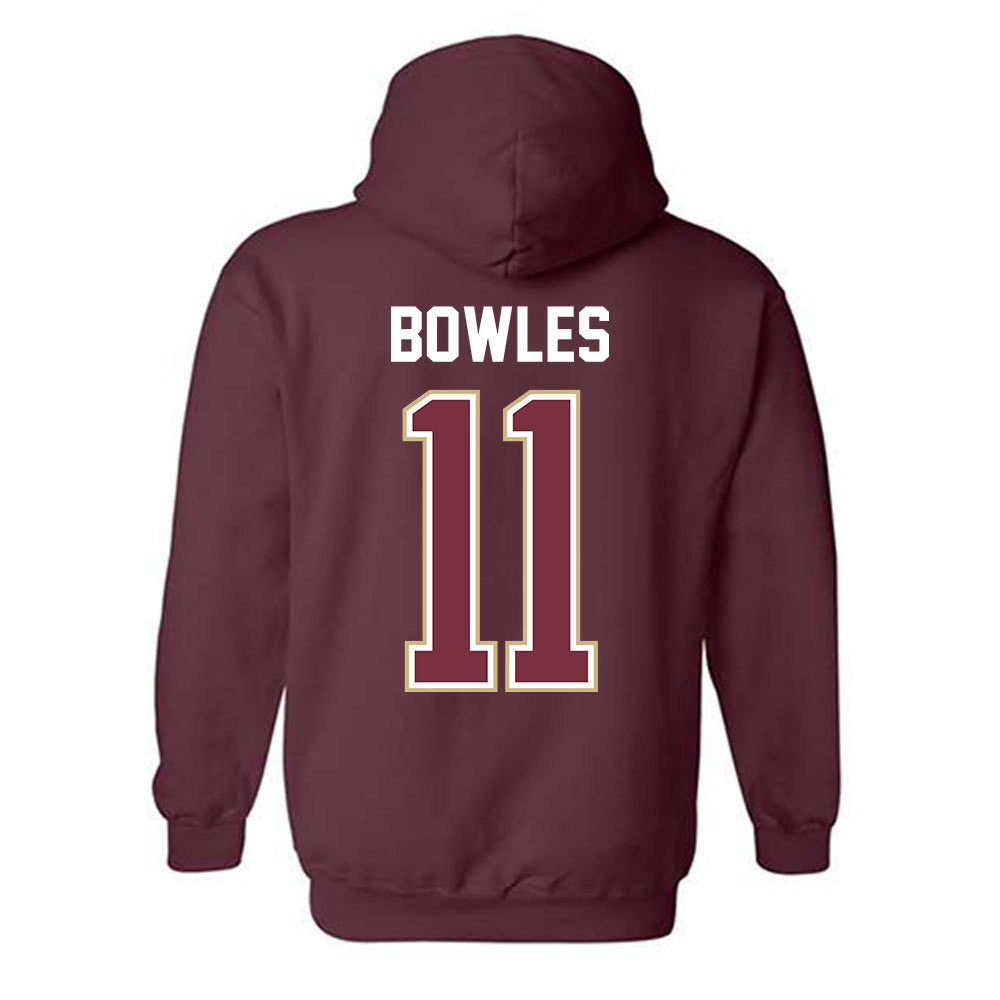 FSU - NCAA Women's Basketball : Sydney Bowles - NCAA® March Madness® 2025 Shersey Hooded Sweatshirt-1