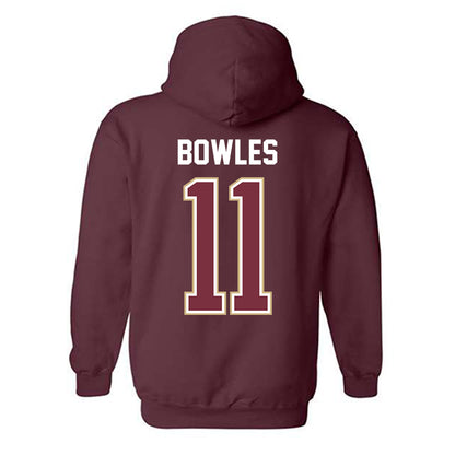 FSU - NCAA Women's Basketball : Sydney Bowles - NCAA® March Madness® 2025 Shersey Hooded Sweatshirt-1