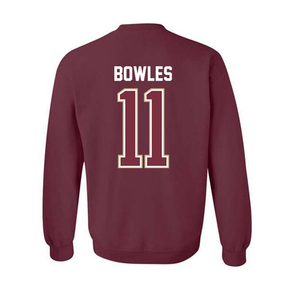 FSU - NCAA Women's Basketball : Sydney Bowles - NCAA® March Madness® 2025 Shersey Crewneck Sweatshirt-1