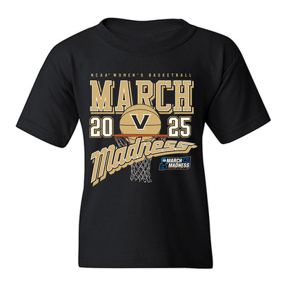 Vanderbilt - NCAA Women's Basketball : Justine Pissott - NCAA® March Madness® 2025 Shersey Youth T-Shirt-0