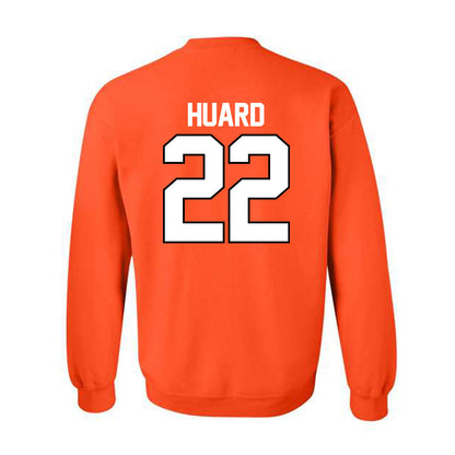 Oklahoma State - NCAA Women's Basketball : Macey Huard - NCAA® March Madness® 2025 Shersey Crewneck Sweatshirt-1