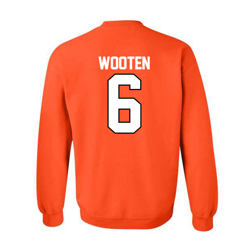 Oklahoma State - NCAA Women's Basketball : Jadyn Wooten - NCAA® March Madness® 2025 Shersey Crewneck Sweatshirt-1