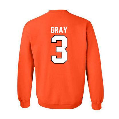 Oklahoma State - NCAA Women's Basketball : Micah Gray - NCAA® March Madness® 2025 Shersey Crewneck Sweatshirt-1