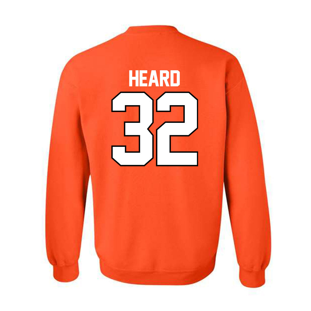 Oklahoma State - NCAA Women's Basketball : Stailee Heard - NCAA® March Madness® 2025 Shersey Crewneck Sweatshirt-1