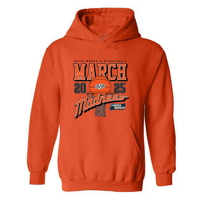 Oklahoma State - NCAA Women's Basketball : Jadyn Wooten - NCAA® March Madness® 2025 Shersey Hooded Sweatshirt-0