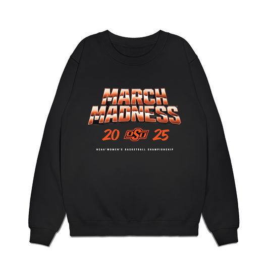 Oklahoma State - NCAA Women's Basketball : - NCAA® March Madness® 2025 Team Premium Crewneck Sweatshirt-0