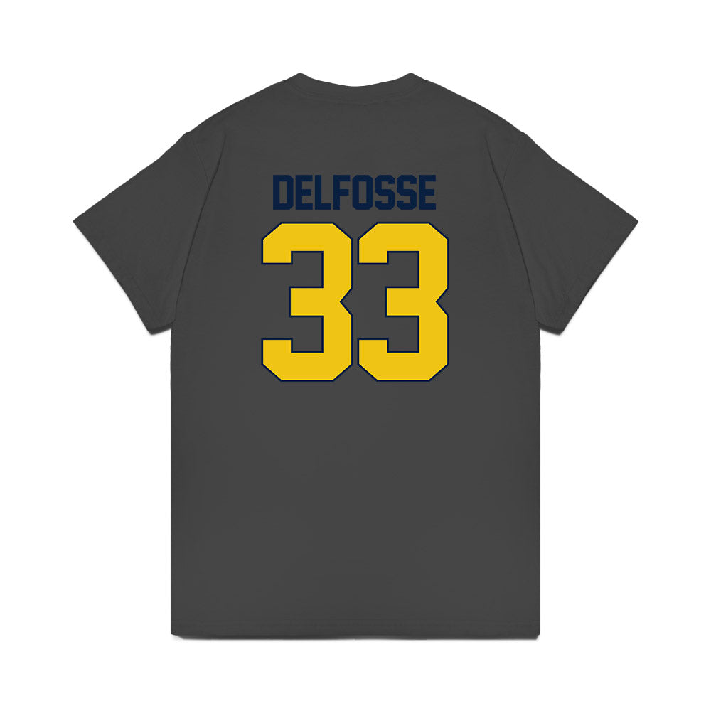 Michigan - NCAA Women's Basketball : Te'Yala Delfosse - NCAA® March Madness® 2025 Shersey Premium T-Shirt-1