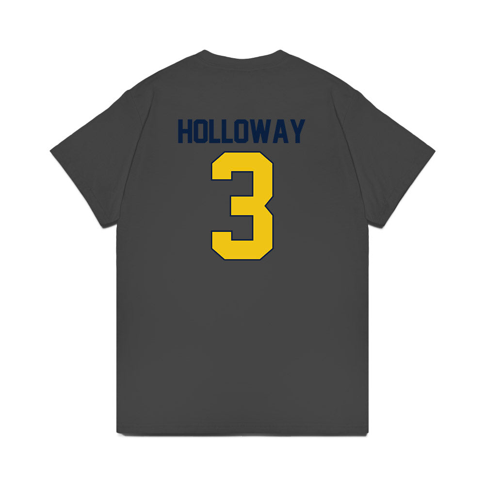 Michigan - NCAA Women's Basketball : Mila Holloway - NCAA® March Madness® 2025 Shersey Premium T-Shirt-1