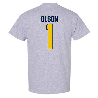 Michigan - NCAA Women's Basketball : Olivia Olson - NCAA® March Madness® 2025 Shersey T-Shirt-1