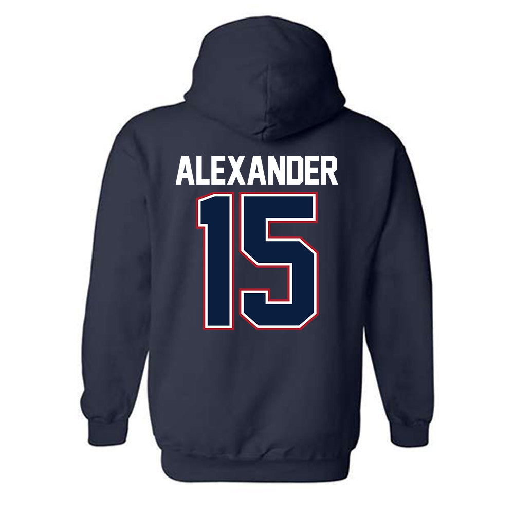 Liberty - NCAA Women's Basketball : Maleah Alexander - NCAA® March Madness® 2025 Shersey Hooded Sweatshirt-1