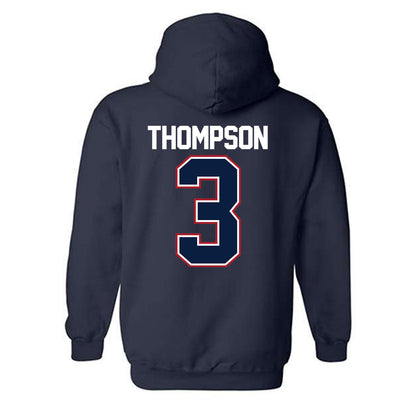 Liberty - NCAA Women's Basketball : JaKayla Thompson - NCAA® March Madness® 2025 Shersey Hooded Sweatshirt-1