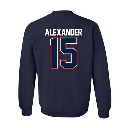 Liberty - NCAA Women's Basketball : Maleah Alexander - NCAA® March Madness® 2025 Shersey Crewneck Sweatshirt-1