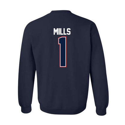Liberty - NCAA Women's Basketball : Avery Mills - NCAA® March Madness® 2025 Shersey Crewneck Sweatshirt-1