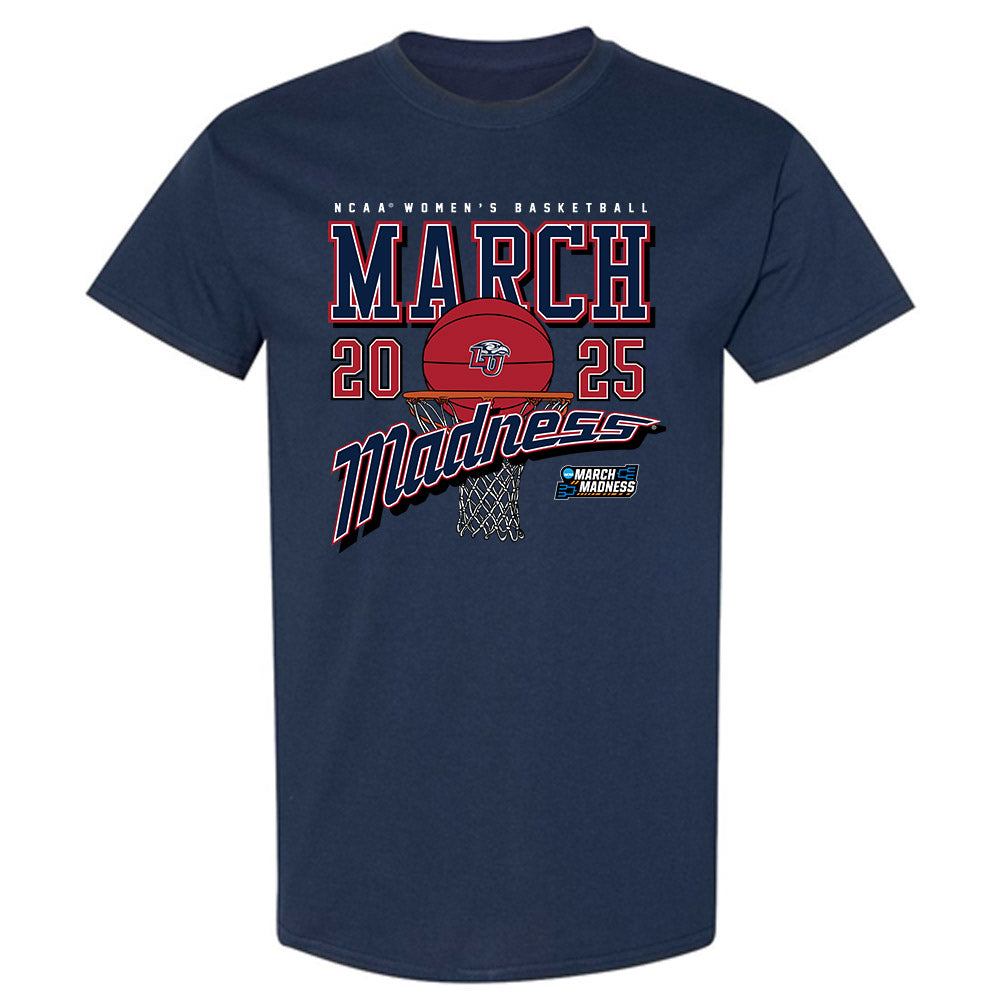Liberty - NCAA Women's Basketball : Avery Mills - NCAA® March Madness® 2025 Shersey T-Shirt-0