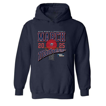 Liberty - NCAA Women's Basketball : Avery Mills - NCAA® March Madness® 2025 Shersey Hooded Sweatshirt-0