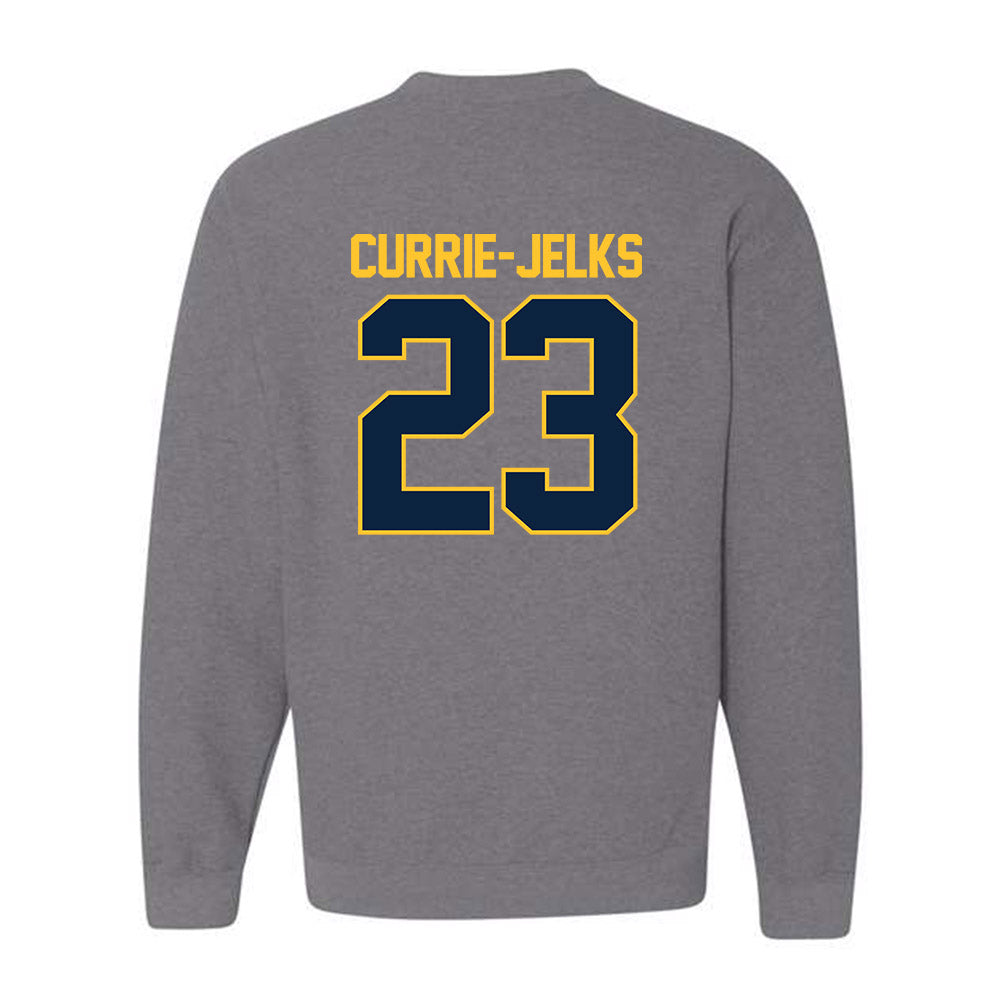 Murray State - NCAA Women's Basketball : Sharnecce Currie-Jelks - NCAA® March Madness® 2025 Shersey Crewneck Sweatshirt-1