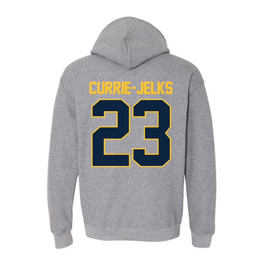 Murray State - NCAA Women's Basketball : Sharnecce Currie-Jelks - NCAA® March Madness® 2025 Shersey Hooded Sweatshirt-1