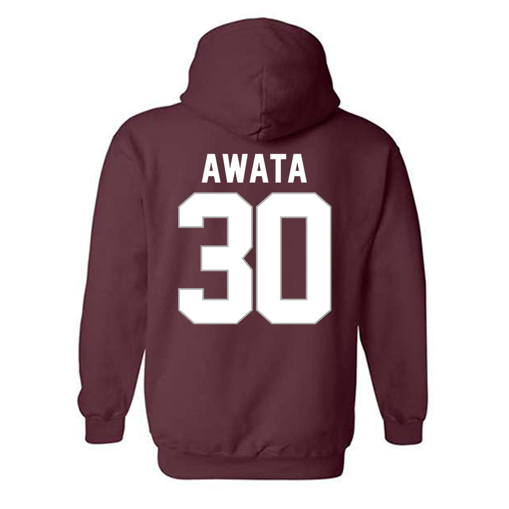 Troy - NCAA Men's Basketball : Hikaru Awata - NCAA® March Madness® 2025 Shersey Hooded Sweatshirt-1