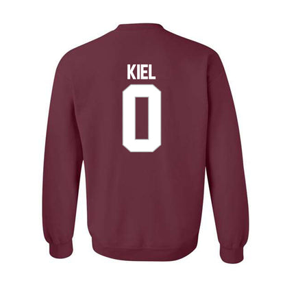 Troy - NCAA Men's Basketball : Kerrington Kiel - NCAA® March Madness® 2025 Shersey Crewneck Sweatshirt-1