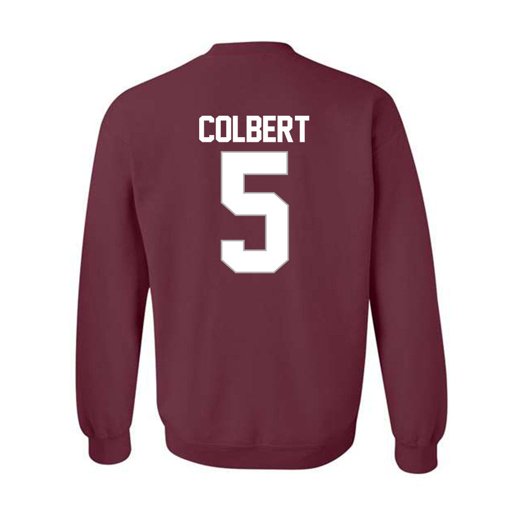 Troy - NCAA Men's Basketball : Javen Colbert - NCAA® March Madness® 2025 Shersey Crewneck Sweatshirt-1