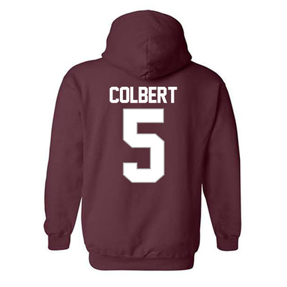 Troy - NCAA Men's Basketball : Javen Colbert - NCAA® March Madness® 2025 Shersey Hooded Sweatshirt-1