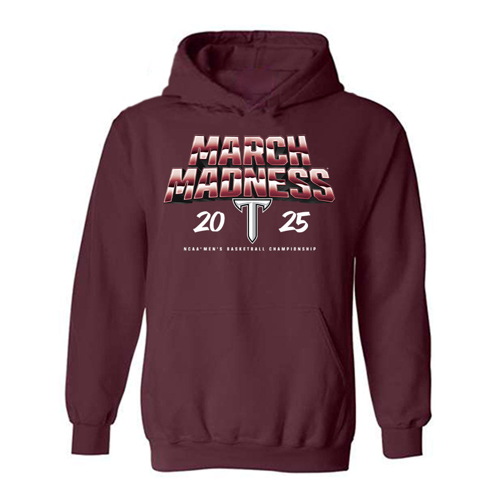 Troy - NCAA Men's Basketball : Javen Colbert - NCAA® March Madness® 2025 Shersey Hooded Sweatshirt-0
