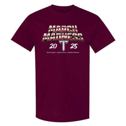 Troy - NCAA Men's Basketball : Javier Gilgeous-Glasgow - NCAA® March Madness® 2025 Shersey T-Shirt-0