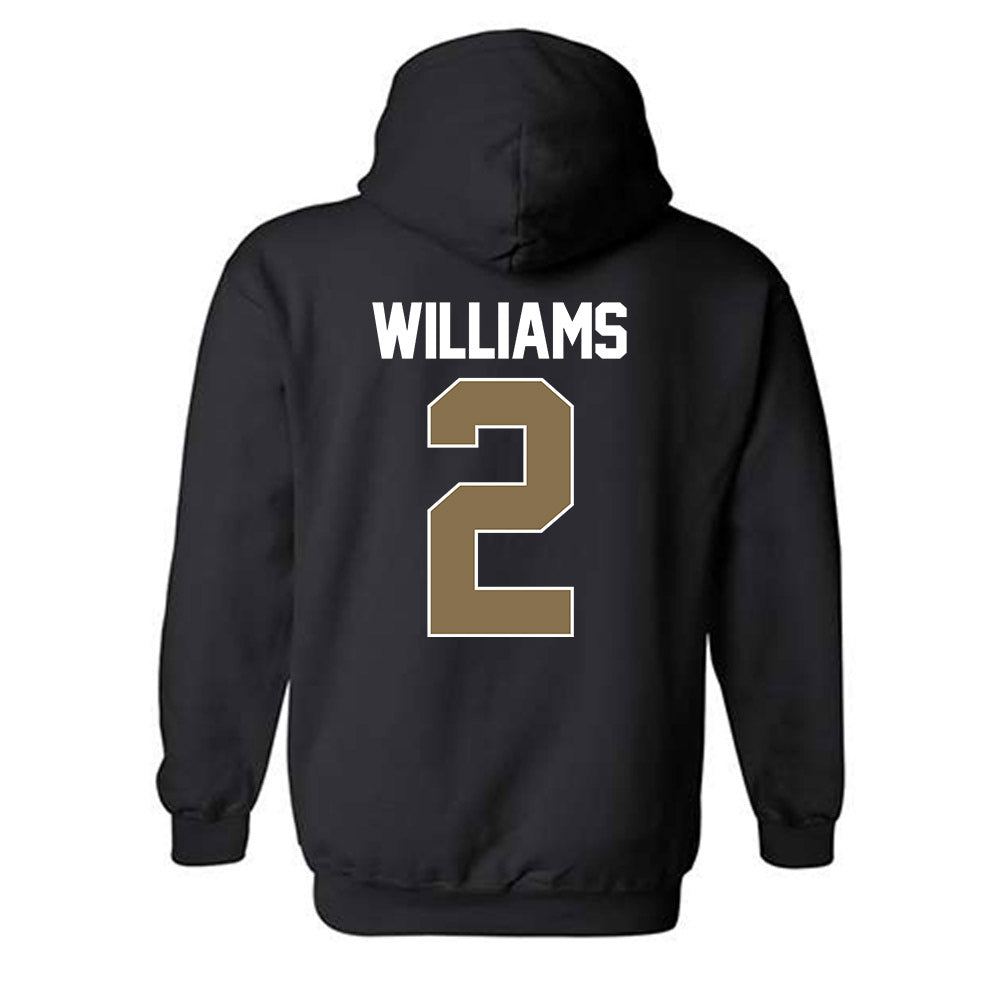 Bryant - NCAA Men's Basketball : Khalil Williams - Hooded Sweatshirt-1