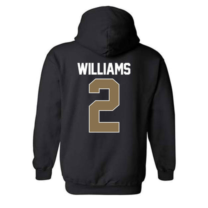 Bryant - NCAA Men's Basketball : Khalil Williams - Hooded Sweatshirt-1