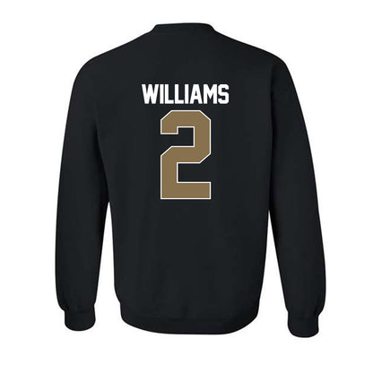 Bryant - NCAA Men's Basketball : Khalil Williams - Crewneck Sweatshirt-1