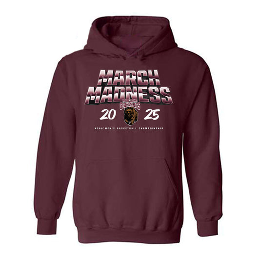 Montana - NCAA Men's Basketball : Amari Jedkins - NCAA® March Madness® 2025 Shersey Hooded Sweatshirt-0