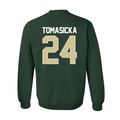 USF - NCAA Women's Basketball : Raina Tomasicka - NCAA® March Madness® 2025 Shersey Crewneck Sweatshirt-1