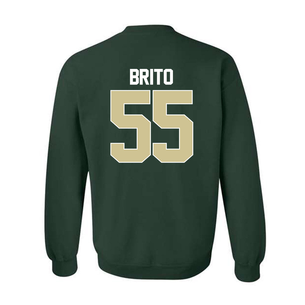 USF - NCAA Women's Basketball : Carla Brito - NCAA® March Madness® 2025 Shersey Crewneck Sweatshirt-1