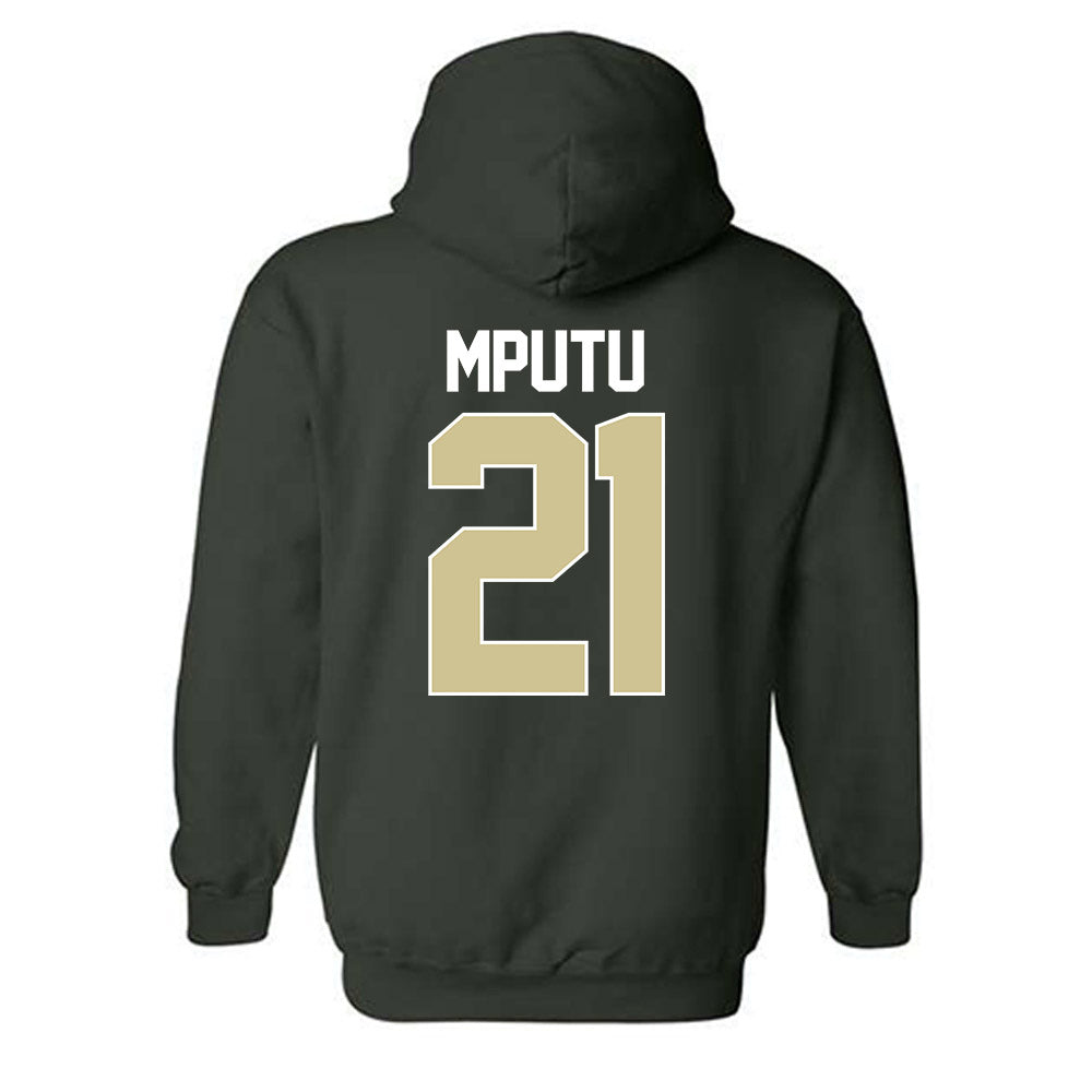 USF - NCAA Women's Basketball : Lor Mputu - NCAA® March Madness® 2025 Shersey Hooded Sweatshirt-1