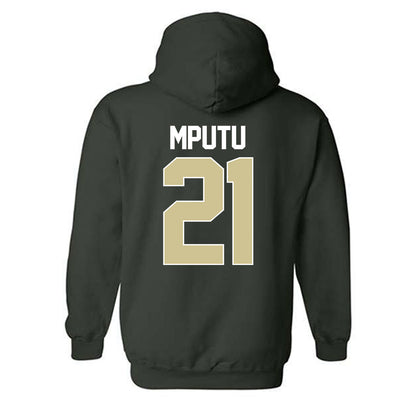 USF - NCAA Women's Basketball : Lor Mputu - NCAA® March Madness® 2025 Shersey Hooded Sweatshirt-1